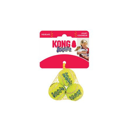 SqueakAir Ball lot de 3 KONG