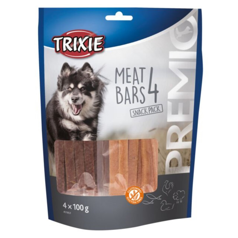 TRIXIE Premio 4 Meat Bars - Friandise Chien