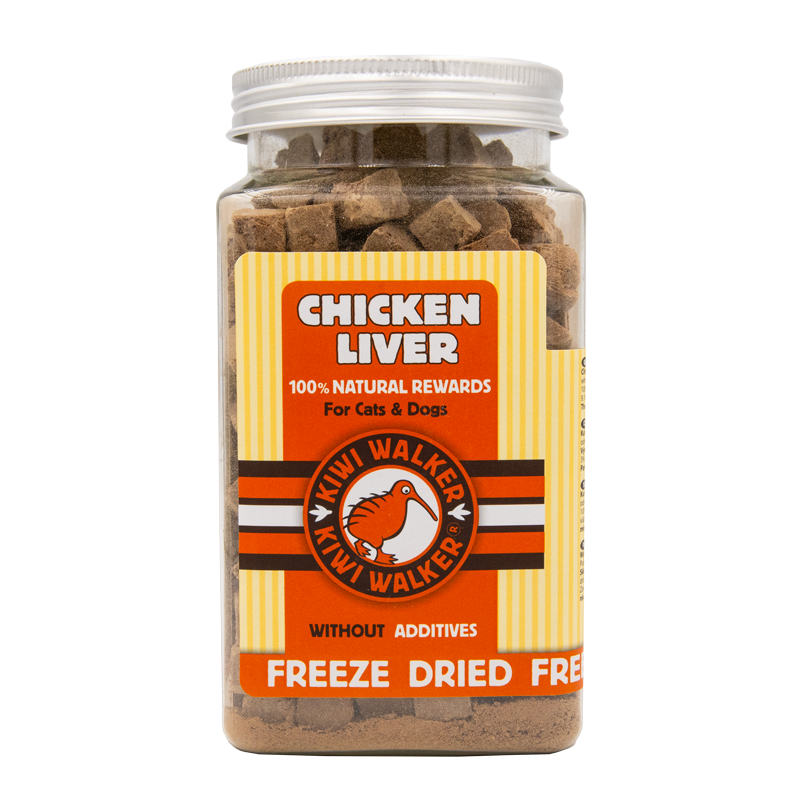 Friandises lyophilisées Foie de Poulet KIWI WALKER