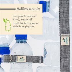 Laisse tissu recyclé FIDELAMI